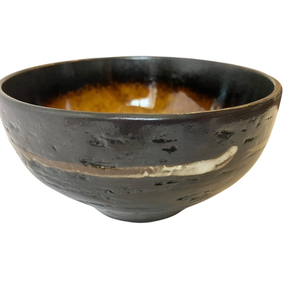 NEW Joseph Abboud Solaris Constellation Stoneware Brown Soup Cereal Bowl
